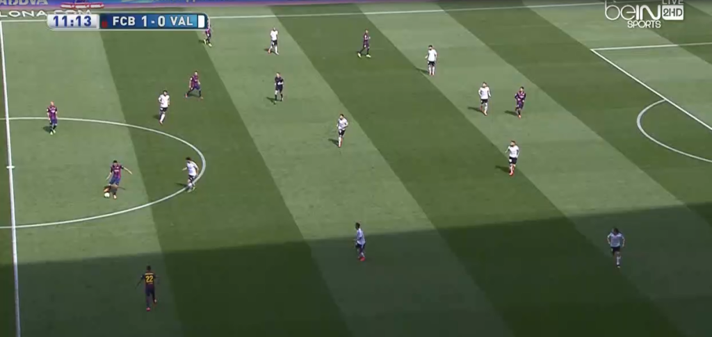 Valencia 4-1-4-1 with man-marking and zonal CDM